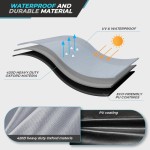 Penutup Kursi Telur Teras Ganda, Penutup Kursi Telur Rotan untuk Perabot Luar Ruangan